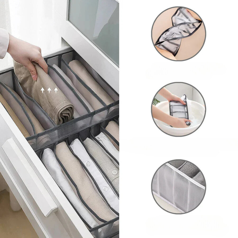 Boîtes de rangement pliable pour une organisation optimale