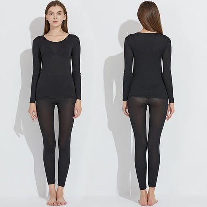 Roupa de baixo térmica elástica e sem costuras: Conforto e calor 
